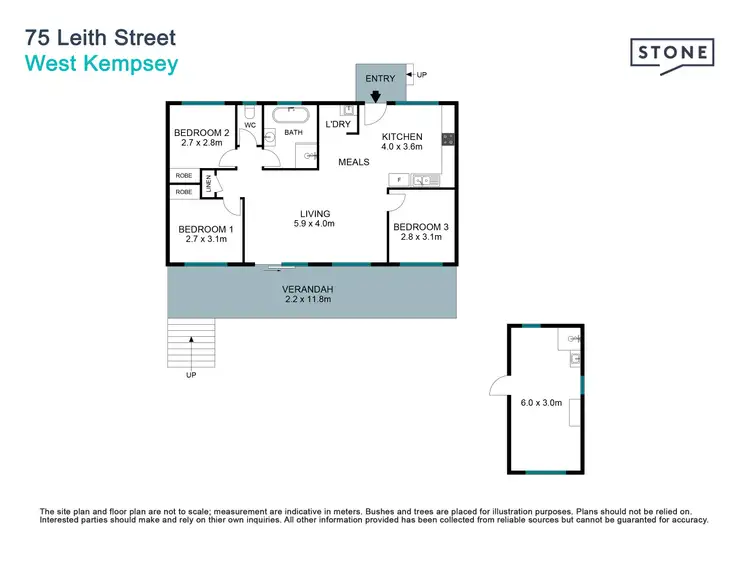 Floorplan of Homely house listing, 75 Leith Street, West Kempsey NSW 2440