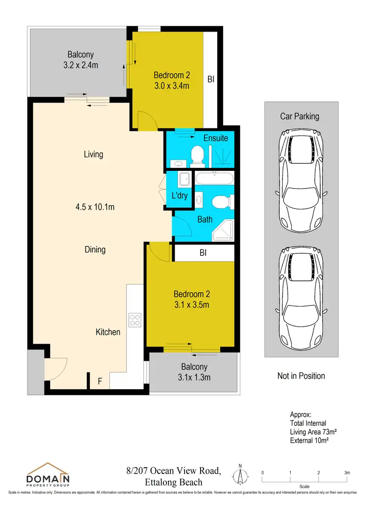 Floorplan of Homely unit listing, 8/207 Ocean View Road, Ettalong Beach NSW 2257