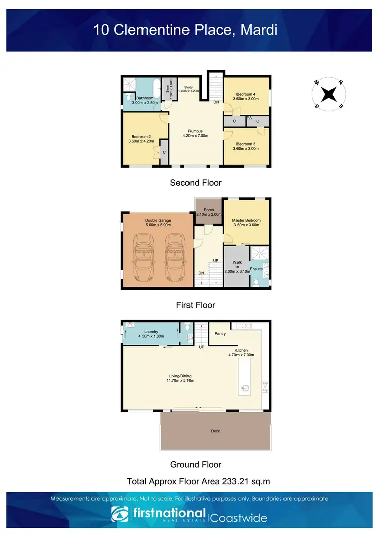 Floorplan of Homely house listing, 10 Clementine Place, Mardi NSW 2259
