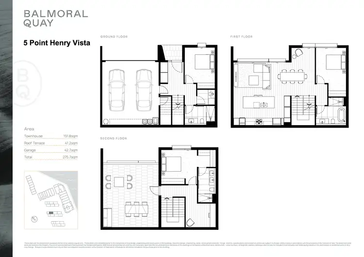 Floorplan of Homely townhouse listing, 5 Point Henry Vista, Rippleside VIC 3215