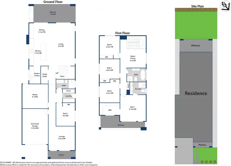 Floorplan of Homely house listing, 4 McCarroll Street, Riverstone NSW 2765