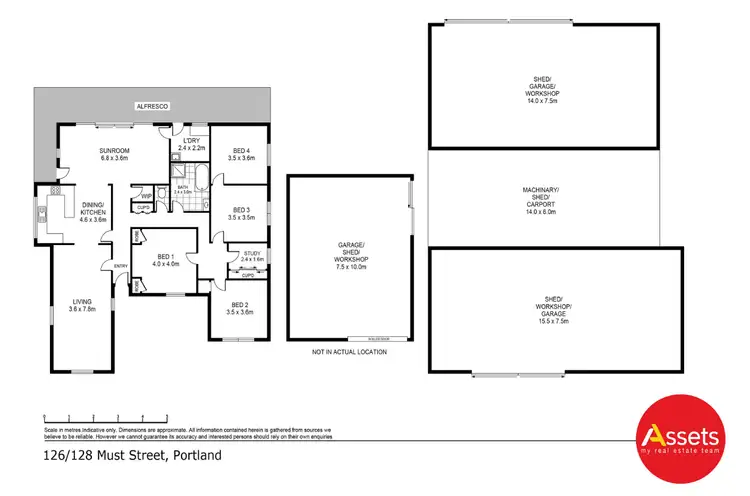 Floorplan of Homely house listing, 126-128 Must Street, Portland VIC 3305