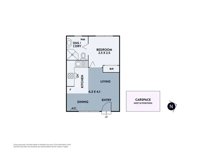 Floorplan of Homely unit listing, 18/133 Clarke Street, Northcote VIC 3070