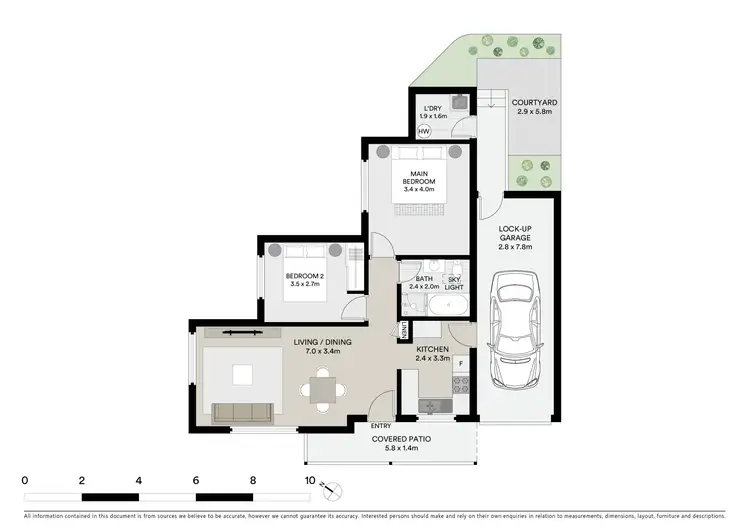 Floorplan of Homely villa listing, 1/57 Wilsons Road, Bardwell Valley NSW 2207