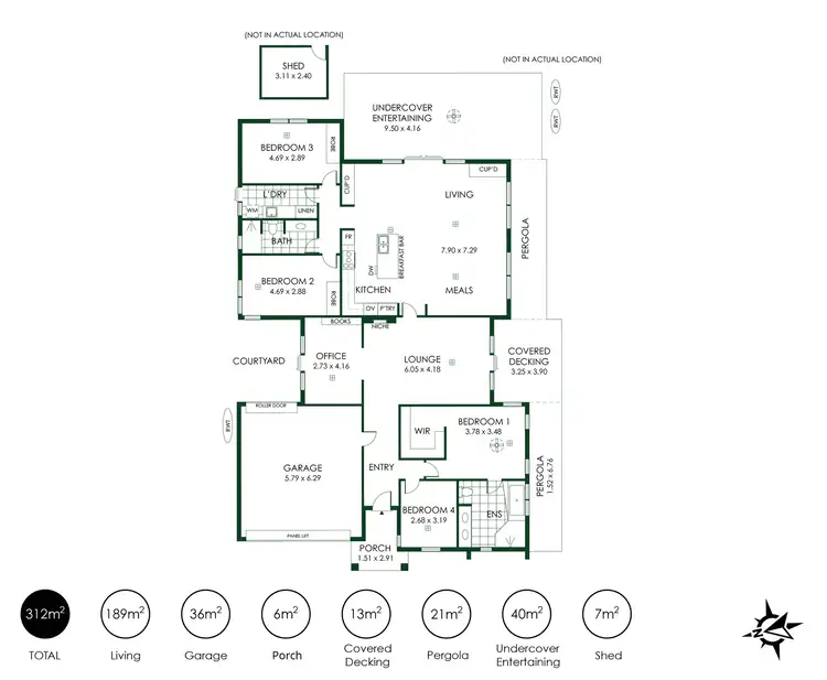 Floorplan of Homely house listing, 55 Majestic Drive, Mount Barker SA 5251