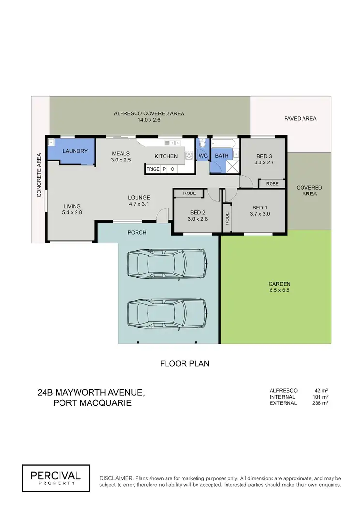 Floorplan of Homely house listing, 24b Mayworth Avenue, Port Macquarie NSW 2444
