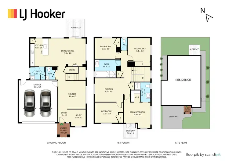 Floorplan of Homely house listing, 42 Waldorf Avenue, Point Cook VIC 3030