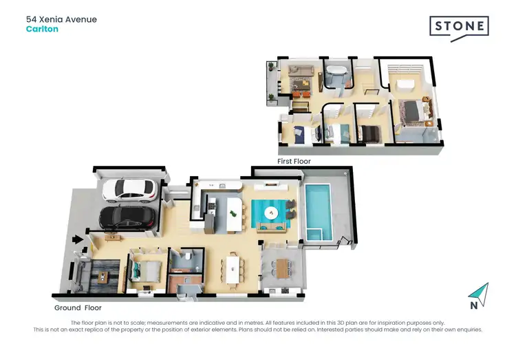 Floorplan of Homely house listing, 54 Xenia Avenue, Carlton NSW 2218