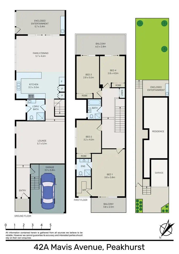 Floorplan of Homely house listing, 42a Mavis Avenue, Peakhurst NSW 2210