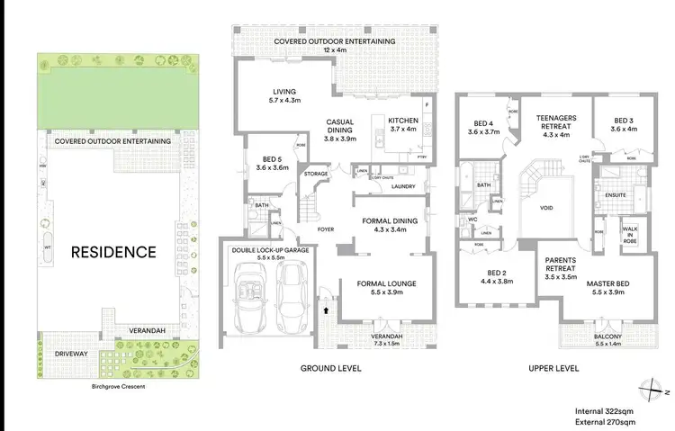 Floorplan of Homely house listing, 26 Birchgrove Crescent, Eastwood NSW 2122