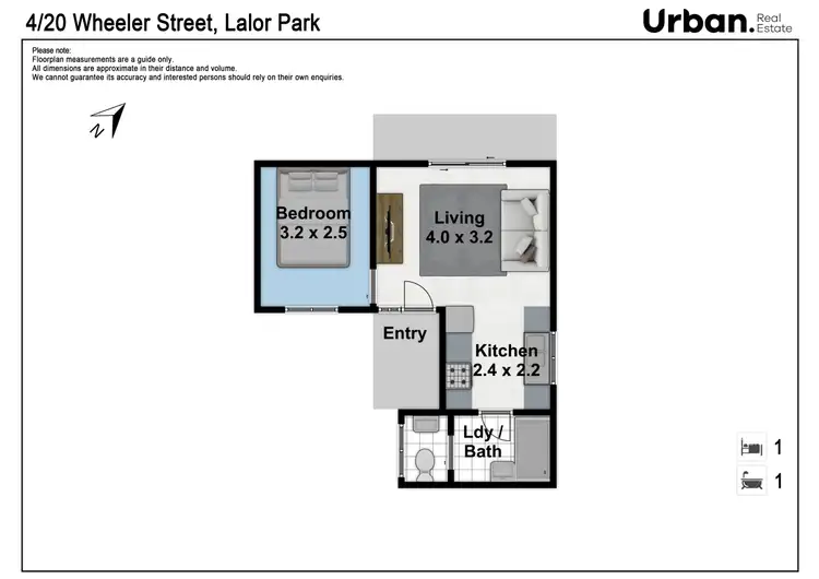Floorplan of Homely villa listing, 4/20 Wheeler Street, Lalor Park NSW 2147