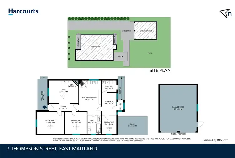 Floorplan of Homely house listing, 7 Thompson Street, East Maitland NSW 2323