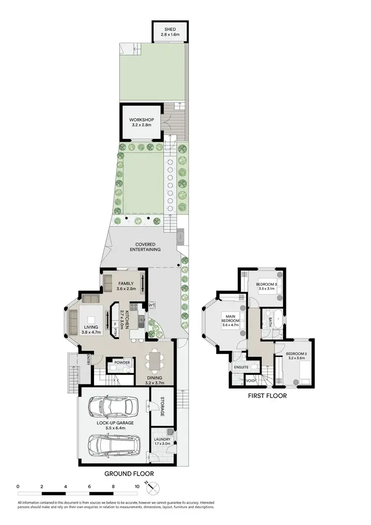 Floorplan of Homely semi-detached listing, 1/736a Henry Lawson Drive, Picnic Point NSW 2213