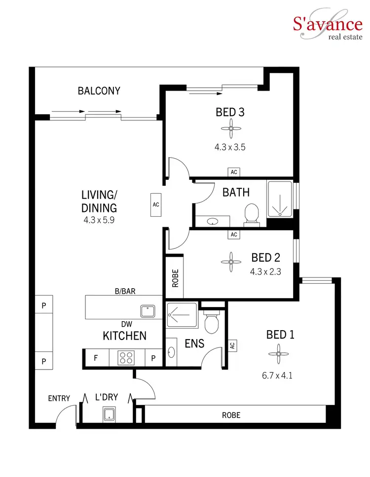 Floorplan of Homely apartment listing, 404/62 Hurtle Square, Adelaide SA 5000