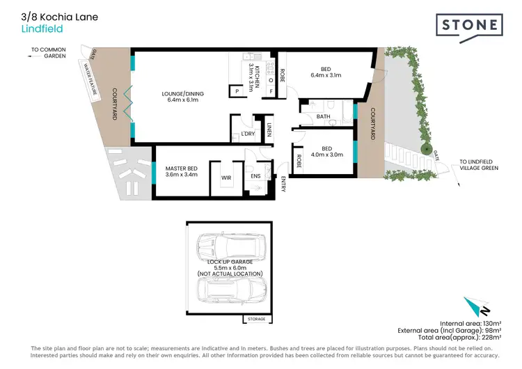 Floorplan of Homely apartment listing, 3/8 Kochia Lane, Lindfield NSW 2070