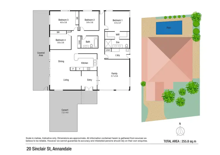 Floorplan of Homely house listing, 20 Sinclair Street, Annandale QLD 4814