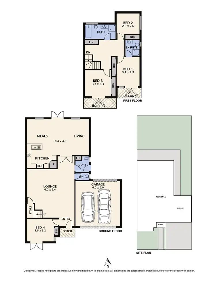 Floorplan of Homely house listing, 4 Roycroft Road, Roxburgh Park VIC 3064