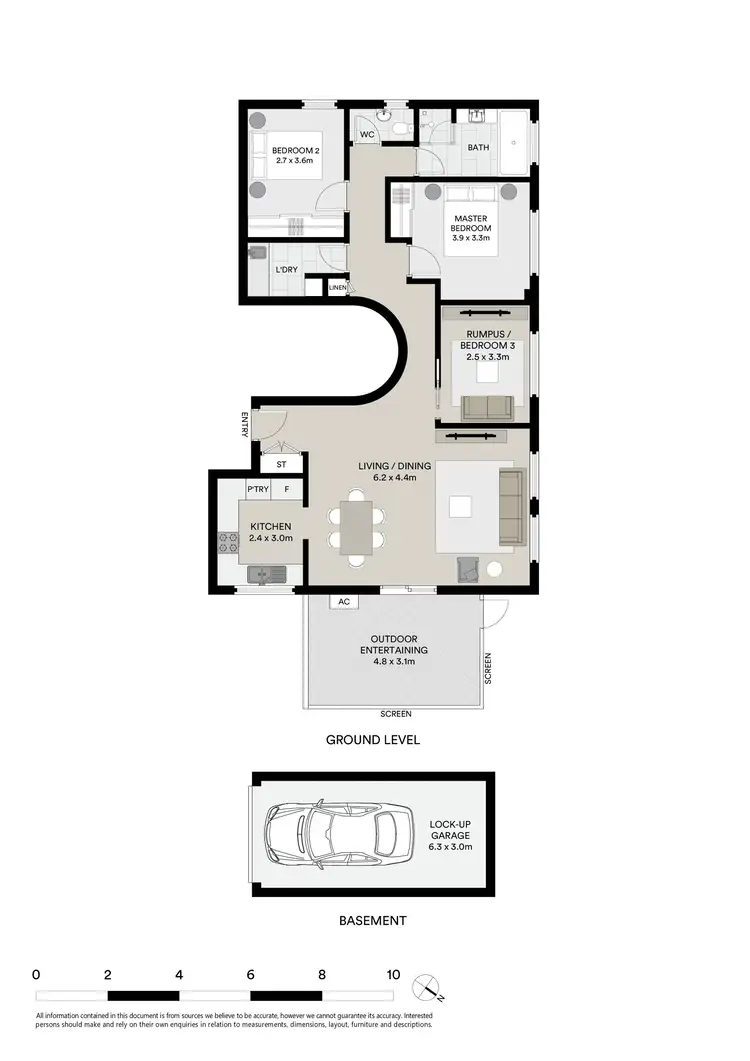 Floorplan of Homely apartment listing, 1/1 Barsbys Avenue, Allawah NSW 2218