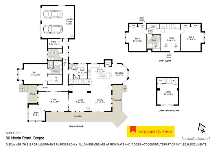 Floorplan of Homely rural property listing, 90 Noola Road, Rylstone NSW 2849