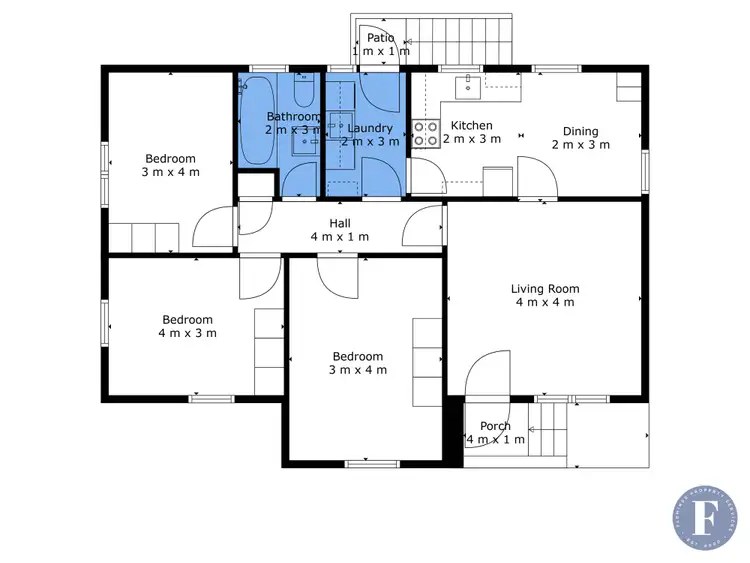 Floorplan of Homely house listing, 111 Berthong Street, Young NSW 2594