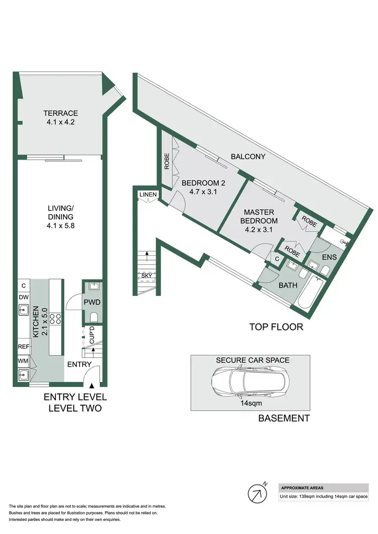 Floorplan of Homely apartment listing, 16/226-232 Bronte Road, Waverley NSW 2024