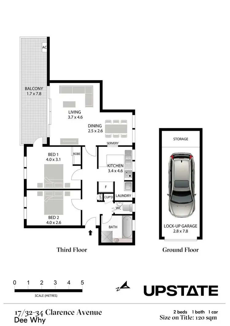 Floorplan of Homely apartment listing, 17/32-34 Clarence Avenue, Dee Why NSW 2099