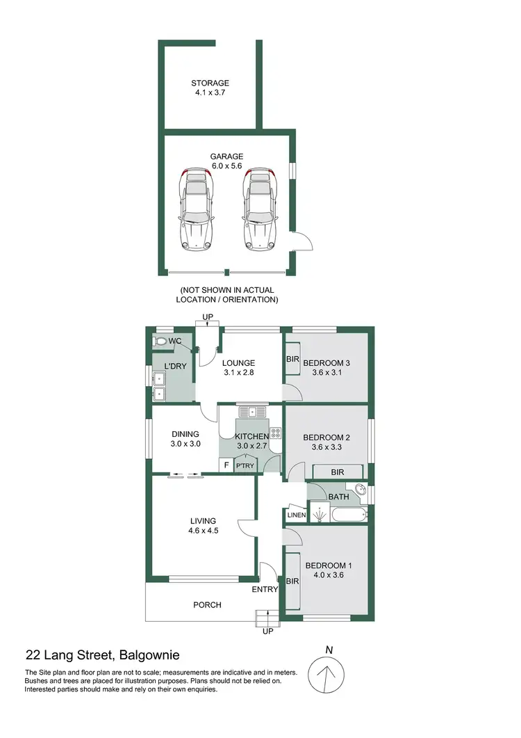 Floorplan of Homely house listing, 22 Lang Street, Balgownie NSW 2519