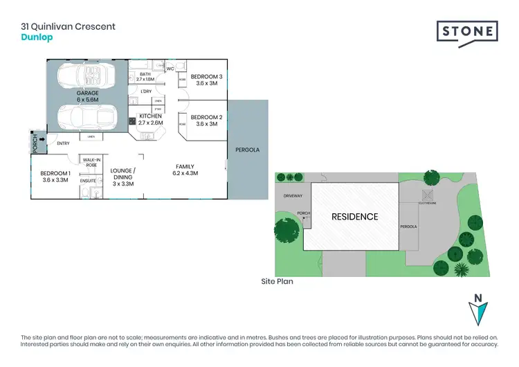 Floorplan of Homely house listing, 31 Quinlivan Crescent, Dunlop ACT 2615