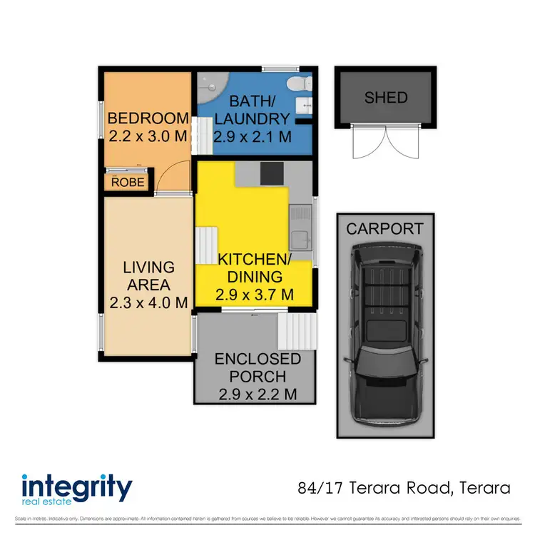 Floorplan of Homely house listing, 84/17 Terara Road, Terara NSW 2540