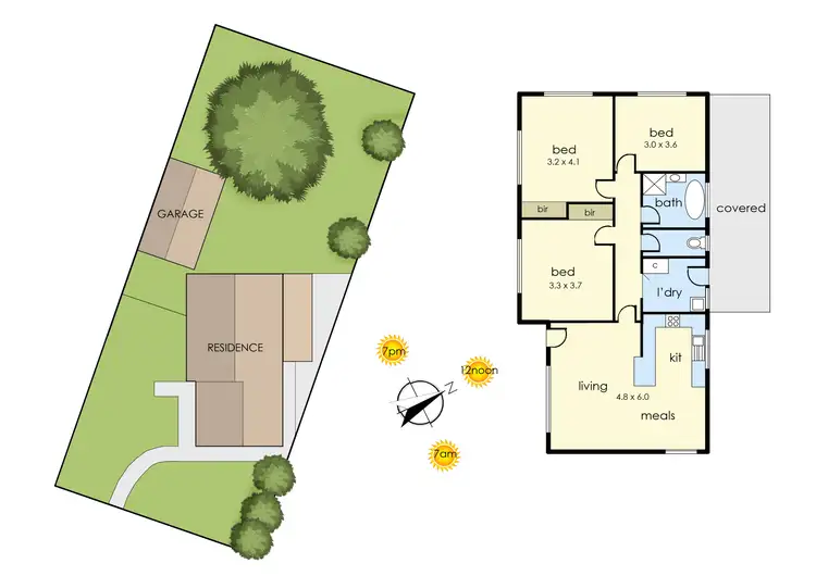 Floorplan of Homely house listing, 3 Spray Street, Frankston VIC 3199