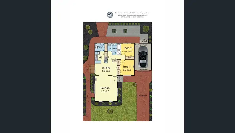 Floorplan of Homely house listing, 2/467 Mt Dandenong Road, Kilsyth VIC 3137
