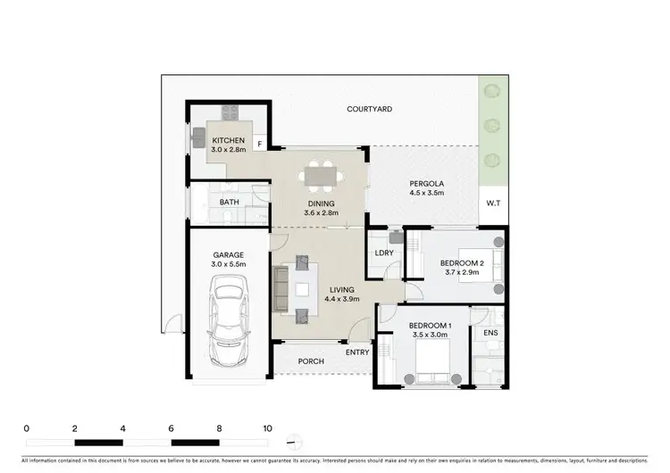 Floorplan of Homely villa listing, 2/60 Magowar Road, Girraween NSW 2145