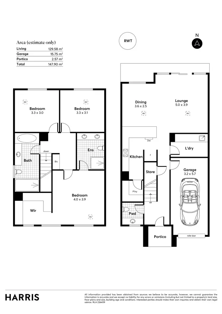 Floorplan of Homely house listing, 33A Edward Street, Magill SA 5072