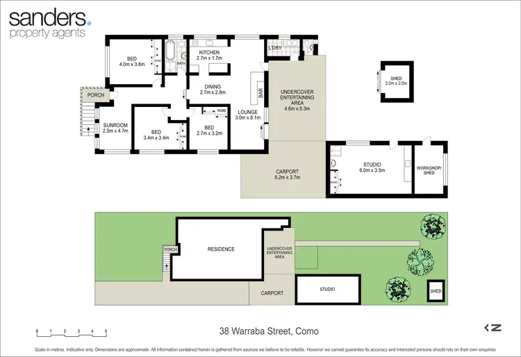 Floorplan of Homely house listing, 38 Warraba Street, Como NSW 2226