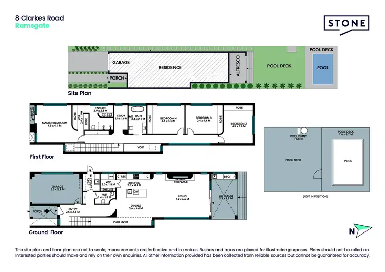Floorplan of Homely house listing, 8 Clarkes Road, Ramsgate NSW 2217