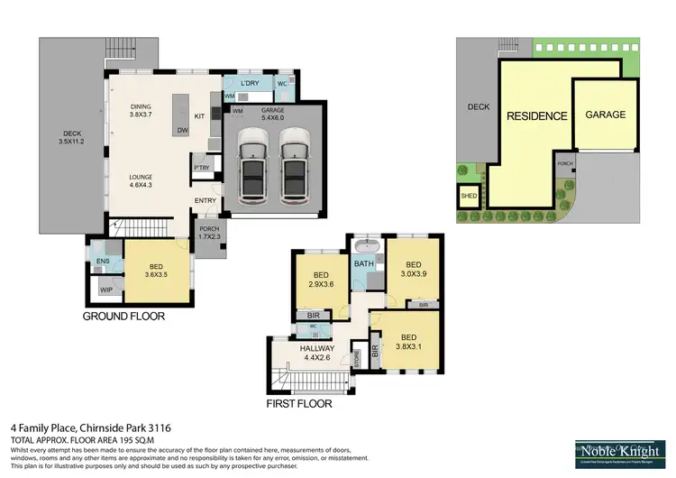 Floorplan of Homely house listing, 4 Family Place, Chirnside Park VIC 3116