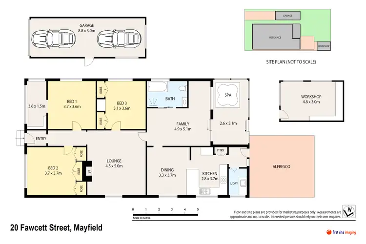 Floorplan of Homely house listing, 20 Fawcett Street, Mayfield NSW 2304