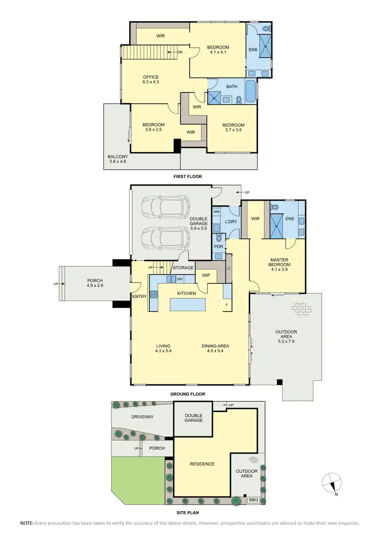 Floorplan of Homely house listing, 15 Noble Avenue, Strathmore VIC 3041