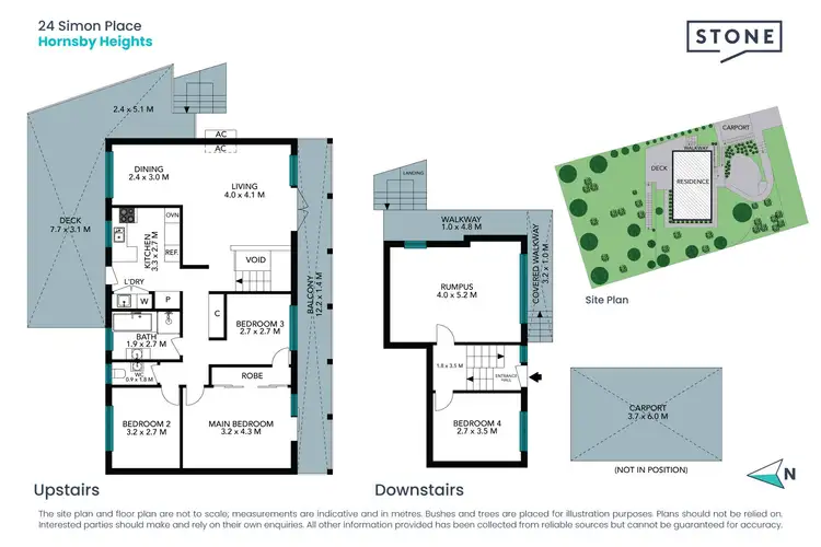Floorplan of Homely house listing, 24 Simon Place, Hornsby Heights NSW 2077