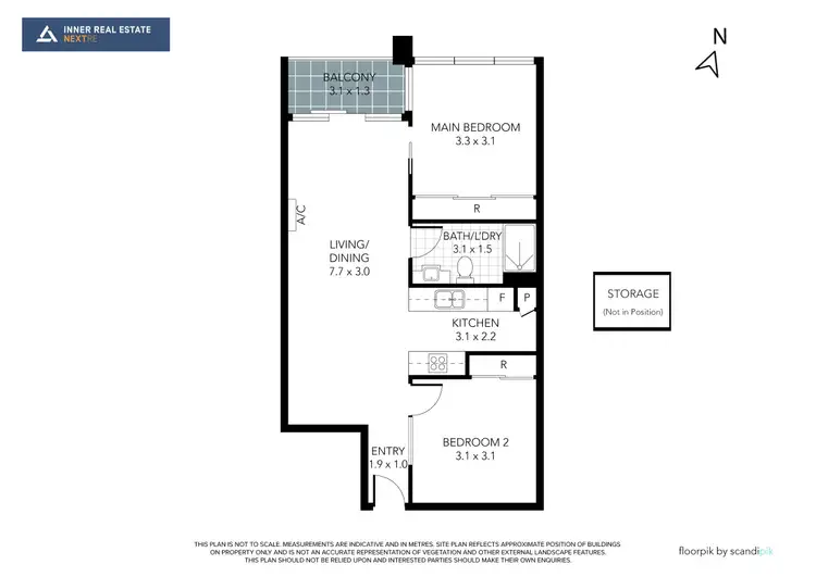 Floorplan of Homely apartment listing, 3109/241 City Road, Southbank VIC 3006