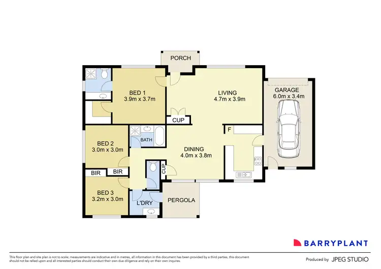 Floorplan of Homely house listing, 6/11 Trickey Avenue, Sydenham VIC 3037