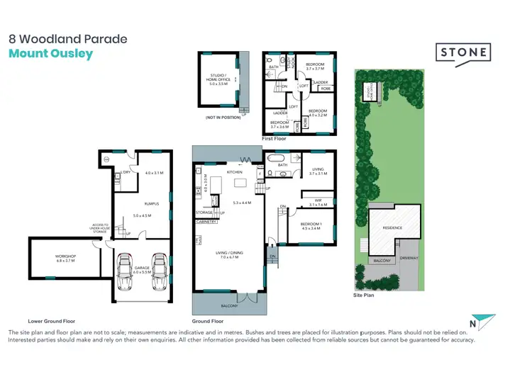 Floorplan of Homely house listing, 8 Woodland Parade, Mount Ousley NSW 2519
