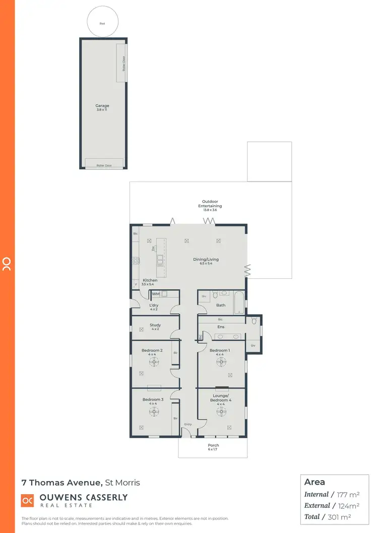 Floorplan of Homely house listing, 7 Thomas Avenue, St Morris SA 5068