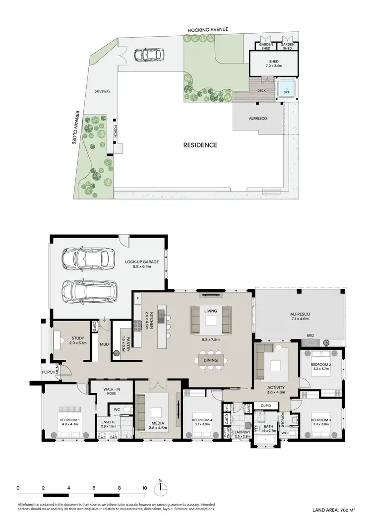 Floorplan of Homely house listing, 1 Kirwan Close, Mount Clear VIC 3350