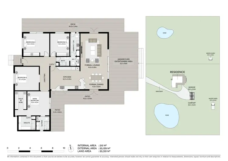 Floorplan of Homely rural property listing, 710 Wisemans Ferry Road, Somersby NSW 2250