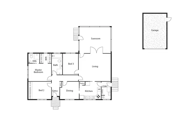 Floorplan of Homely house listing, 20 Mirbelia Crescent, Rivett ACT 2611