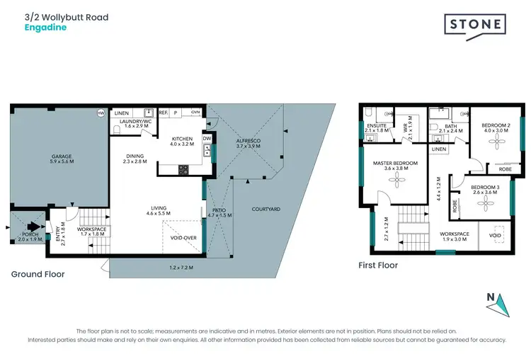 Floorplan of Homely townhouse listing, 3/2 Wollybutt Road, Engadine NSW 2233
