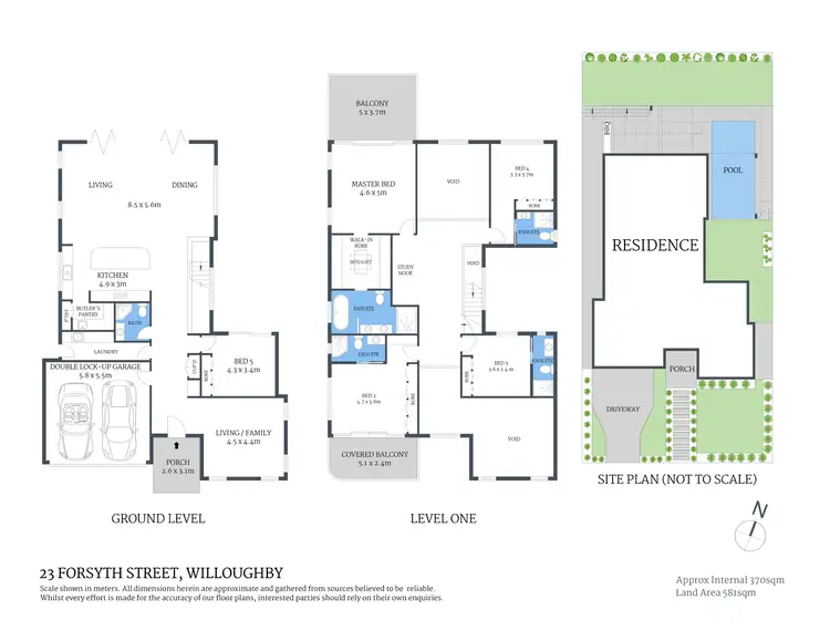 Floorplan of Homely house listing, 23 Forsyth Street, Willoughby NSW 2068