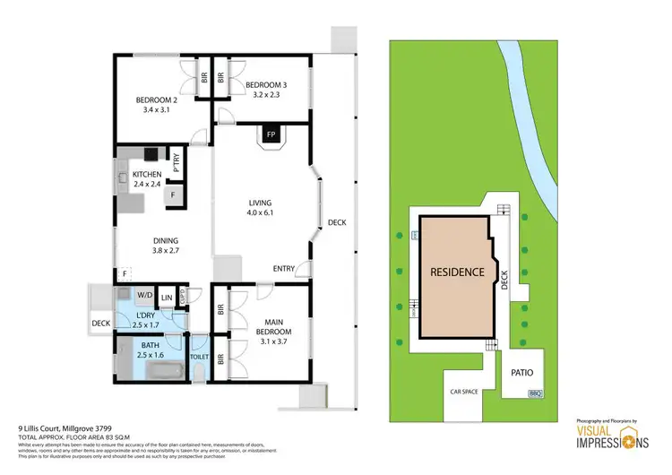 Floorplan of Homely house listing, 9 Lillis Court, Millgrove VIC 3799