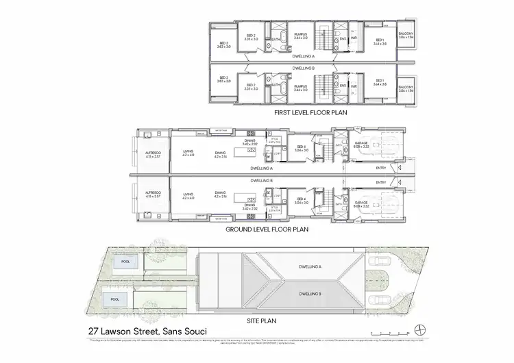 Floorplan of Homely house listing, 27 Lawson Street, Sans Souci NSW 2219